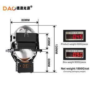 Fuente de Luz Dao G5, Faro LED D1S 70W 30000Lm 6000K para Actualización y Reequipamiento, Ajuste Universal - Product Image 3