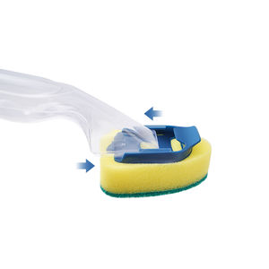 Lavapavimenti in plastica con Dispenser <span class=keywords><strong>per</strong></span> sapone impugnatura antigraffio <span class=keywords><strong>spazzola</strong></span> spugna <span class=keywords><strong>per</strong></span> lavaggio <span class=keywords><strong>piatti</strong></span> da cucina <span class=keywords><strong>per</strong></span> pentole e padelle - Product Image 5