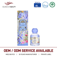 Diffuseur de parfum LOVALI HOME Bellflower Diary 150ml, parfum d'ambiance luxueux pour la maison, arôme floral frais, diffuseur élégant, vente en gros
