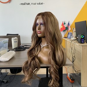 Wholesale Price Best Selling Product 100% Vietnamese Natural Human Hair Closure <b>Frontal</b> <b>Lace</b> <b>Wigs</b> from 8-34 Inches - Product Image 1
