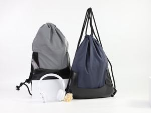 Gahumi Vente en gros Sac à dos écologique en polyester minimaliste multifonctions avec cordon de serrage durable et étanche Taille du logo personnalisé - Product Image 3