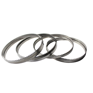 Lame per seghe a nastro per la <span class=keywords><strong>lavorazione</strong></span> del legno in materiale bimetallico importato vendita calda per il taglio di seghe a nastro per legno duro e metallo - Product Image 4