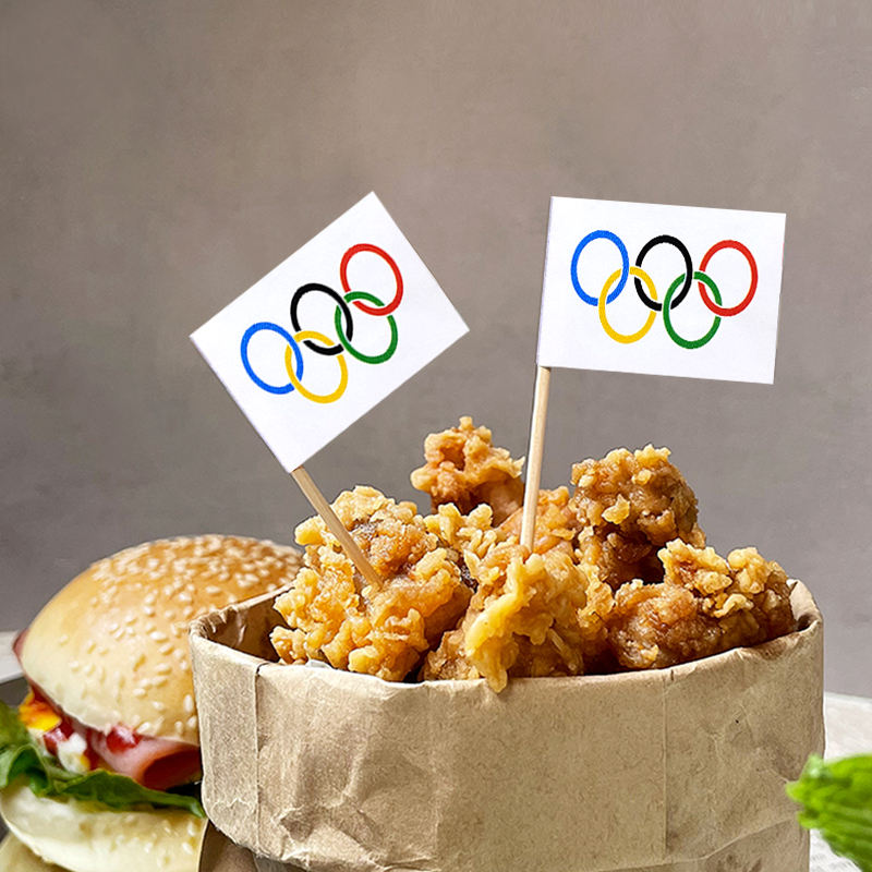 Australian games toothpick flag 100/pack