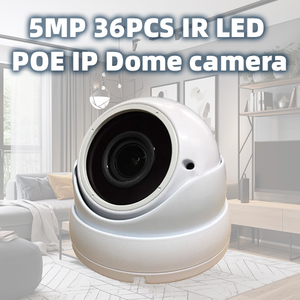 5MP HD <span class=keywords><strong>IP</strong></span> IR Dome PoE máy ảnh 36 IR LED ánh sáng IR-CUT 2.8-12 mét tầm nhìn ban đêm đầy màu sắc CCTV An Ninh H264 P2P máy ảnh - Product Image 2