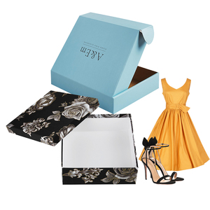 Bán Sỉ Hộp Giấy Bìa Cứng Sang Trọng Logo Theo Yêu Cầu Hộp Quần Áo Vớ Quần Áo Hộp Áo Thun Bao Bì Hộp Quà Tặng Cho Quần Áo Nam Nữ - Product Image 5