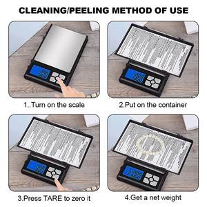500g/0,01g 2000g/0,1g Micro Mini báscula de joyería más pequeña, báscula Digital de bolsillo, báscula electrónica de gramo de oro - Product Image 5
