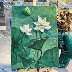 Marco de fotos de plástico hecho a mano, bolsa de flores DIY para adornos de pintura acrílica, regalos de <span class=keywords><strong>cumpleaños</strong></span> caseros para amigos - Product Image 1