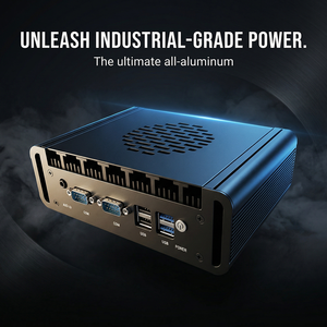 คอมพิวเตอร์ฝังตัวไร้พัดลม EGLOBAL ใช้ Intel Core Ultra 125H รองรับ DDR5 M.2 SSD พร้อมพอร์ต VGA, 2*HD, 2*DP, 6*USB, 2*RJ45 Giga LAN, ระบบเสียง, รองรับ Linux, มินิพีซี - Product Image 1