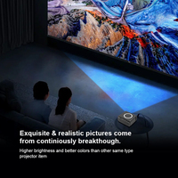 YT300 hologramme intelligent 4K Mini projecteurs 1080P LED Laser vidéo Portable projecteur avec Android TV Box Home Media Player Proyector