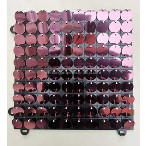 Factory Price <strong>Sequin</strong> <strong>Wall</strong> Board Shimmer <strong>Sequin</strong> Disc <strong>Panel</strong> - Product Image 3