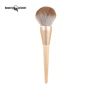 <span class=keywords><strong>Pinceau</strong></span> à poudre libre de haute qualité Beauty Planet, tête unique grande taille, poils synthétiques doux, outils cosmétiques, vente en gros, doré - Product Image 6