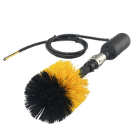 Brosse de nettoyage électrique sous-marine ECB-01, 3400 tr/min, 300 m de profondeur, outil de nettoyage sous-marin à compensation de pression d'huile, propulseur sous-marin
