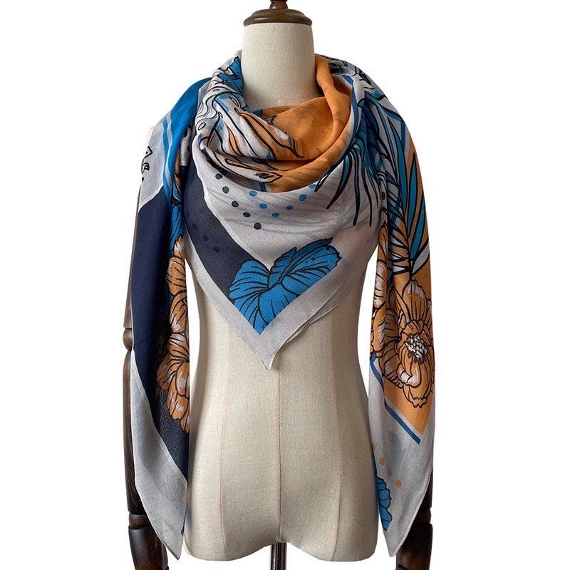 Fashion Printed Silk Modal Scarf Manufacturer Fashion Printed Silk Modal Scarf Manufacturer