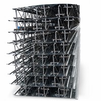 Plancher en treillis d'acier galvanisé Zhenpeng TD6-130 – Source fiable pour projets d'ingénierie