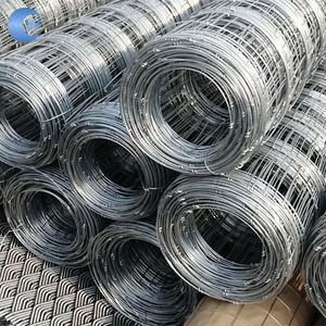 Ferme <span class=keywords><strong>Gard</strong></span> 4 Ft. X Clôture de prairie de 330 pieds Clôture de champ de bétail galvanisée Clôture de champ de 6 pieds - Product Image 3