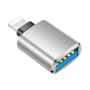 Adaptador OTG Metálico Móvil, Convertidor <span class=keywords><strong>USB</strong></span> 1.1, Unidad Flash Compatible con iPhone, Garantía de 1 Año, Modelo LMD-00176 - Product Image 5