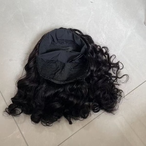 Peluca con Diadema 14A, Ondas Sueltas, Negro Intenso, 200% de Densidad, Fibra Resistente al Calor, Ideal para Mujeres Negras, Disponible - Product Image 6