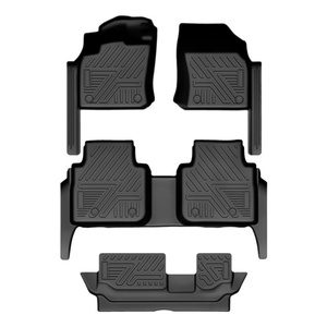 Juego Completo de Alfombrillas de TPE para Auto de 7 Asientos para Volkswagen TIGUAN L 2021, Alfombrillas de TPE, Accesorios Interiores - Product Image 2