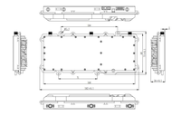 Module d'amplificateur de puissance large bande miniaturisé