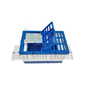 <span class=keywords><strong>Cage</strong></span> de transport en plastique pliable de vente chaude <span class=keywords><strong>Cage</strong></span> extérieure de formation de pigeon avec Portable - Product Image 2