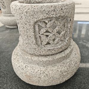 Lanterne <span class=keywords><strong>de</strong></span> jardin japonaise sculptée à la main en gros, lampe en <span class=keywords><strong>pierre</strong></span> pagode MISAKI personnalisée pour la décoration paysagère extérieure - Product Image 3
