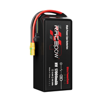 Batterie Li-po Racepow 25C haute tension, haute autonomie, 500+ cycles de vie, 17000mAh 17Ah 6S 22.8V 12S 45.6V pour drones agricoles de pulvérisation