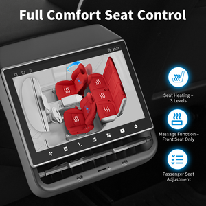 8.66 Inch Android System Rear Entertainment Control Touch Screen 1-Year Compatible AMD 26 Pin Car Play <strong>Tesla</strong> <strong>Model</strong> <strong>3</strong>/Y - Product Image 3