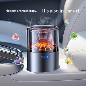 Nuevo Difusor Automático de Perfume en Aerosol para Automóvil, Aromatizante en Gel con Aroma Sólido, Máquina de Aromaterapia Volcánica para Coche - Product Image 2