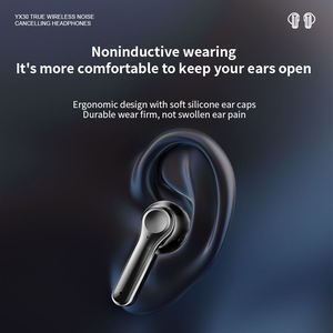 Écouteurs intra-auriculaires Bluetooth 5.4 sans fil YX30 personnalisés Écouteurs à batterie longue durée ANC ENC Écouteurs à double réduction de bruit avec micro - Product Image 5