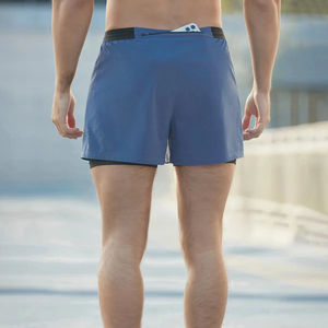 Bestex Custom Running Shorts Quick Dry Back Pocket Ajustable Cordón Sweat Shorts De <span class=keywords><strong>Hombre</strong></span> Gimnasio para Hombres al por mayor - Product Image 4