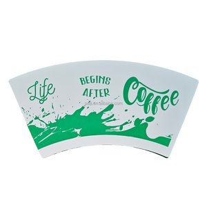 Copo Papel Quente e Frio Descartável Material De Alta Granel Copo De Papel Ventilador para Suco De Água Café Fabricação De Copo De Chá De Papel - Product Image 5