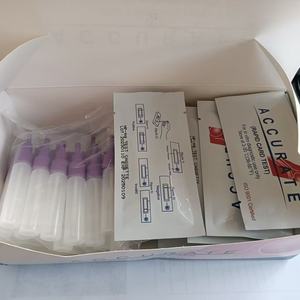 Dispositif de <span class=keywords><strong>test</strong></span> de diagnostic rapide H Pylori <span class=keywords><strong>Ag</strong></span> Cassette Or colloïdal 99,9% de précision Temps de réponse de 3 à 5 minutes Glob Biotech - Product Image 4