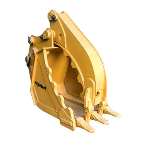 RSBM Digger Attachments Hydraulic Grab Bucket Earthmoving machine thumb bucket