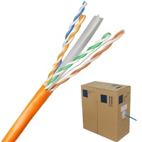 Kabel Lan jaringan SFTP/FTP/UTP 23AWG tembaga telanjang