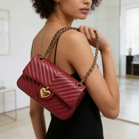 Sacs à main de mode en gros, sacs à bandoulière décontractés, sacs fourre-tout de luxe en cuir véritable brodé avec fermeture éclair et fermoir