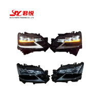 Untuk Lexus GS 200t/300/350/450h 2016-2020 Kit Upgrade Lampu Depan LED 3-Mata Kiri Kanan Sepasang