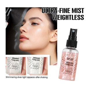 Brume fixante Bob Shimmer 50ml, spray fixateur, finition de maquillage longue durée, tous types de peau - Product Image 3