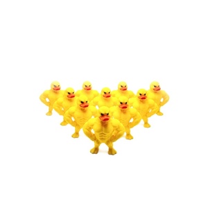 Nouvelle figurine de canard musclé en verre imprimée en 3D, artisanat animalier créatif, petit ornement de bureau pour la maison - Product Image 5