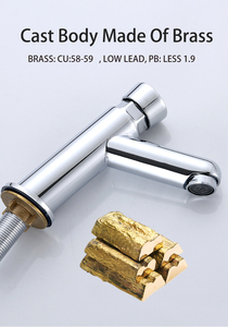 Public Hotel Toilet Wc Use Brass Water Saving Self Closing Push <strong>Basin</strong> Pillar <strong>Time</strong> <strong>Delay</strong> Tap <strong>Faucet</strong> - Product Image 6