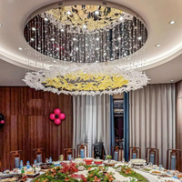 Lustre et lampes de luxe, lustre sur mesure de grande taille, éclairage élégant pour cuisine, bureau, salon, résidence