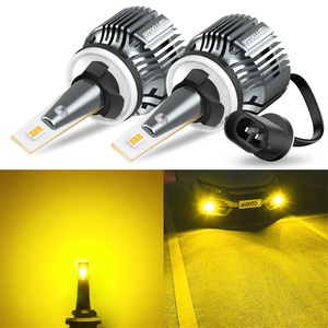 หลอดไฟตัดหมอก AUXITO 880 899 CSP LED สำหรับขับขี่ DRL 3000K สีเหลือง 4000LM 30W - Product Image 1