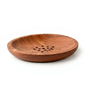 Boîte à sel en bois minimaliste avec couvercle coulissant, organisateur de cuisine moderne en bois naturel pour un accès facile au sel et aux épices de cuisine - Product Image 1