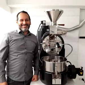 상업 내구성 품질 전기 기계 1 키로그램 2 키로그램 3 키로그램 커피 로스터 구이, Tostadora 드 카페 가스 커피 로스터 기계