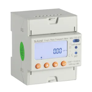 Single Phase Energy Meter prepaid Electricity Meter Electrical With Multitariff for Apartments Support RF Card Recharge