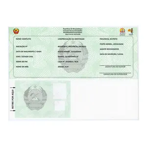 Custom Election Ballot Paper with Anti-tampering Security Label Anti-counterfeiting UV fibres Watermark Paper