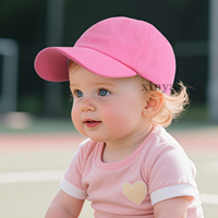 Casquette de baseball réglable en coton avec logo personnalisé, protection solaire et imperméable pour bébés garçons et filles, perforée au laser, idéale pour l'été