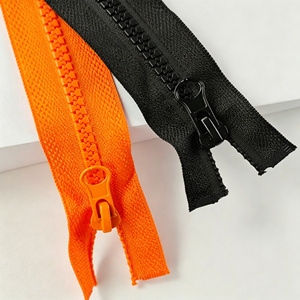 Haute Qualité Écologique Durable 5 #   Fermeture éclair en <span class=keywords><strong>résine</strong></span> autobloquante à dents de maïs, à glissière ouverte, pour vêtements - Product Image 2