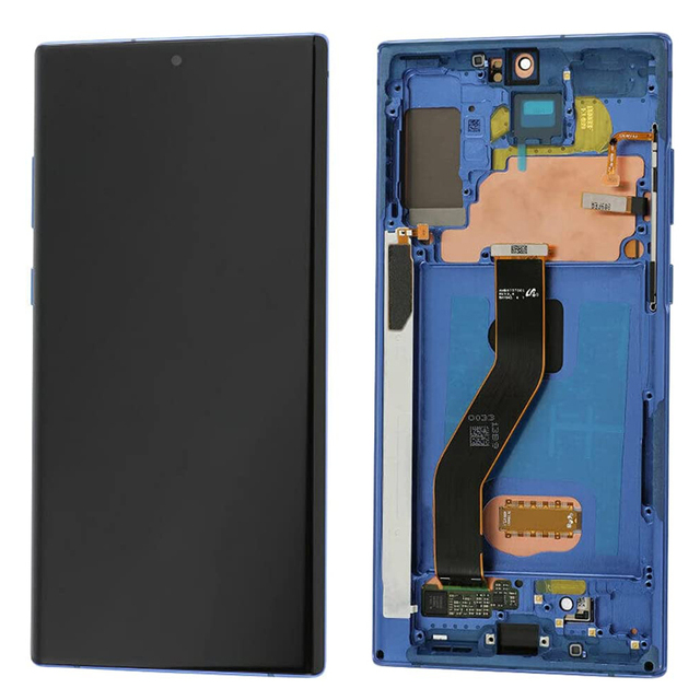 RTS Mobile Phone Lcd Manufacturer Smartphone Touch Lcd Screen Replacement for Samsung Galaxy Note 9 10 Plus LCD Screen Pantalla