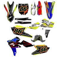 Autocollant Moto TZ140 en Gros, Film Cristal Joker, Autocollant Personnalisé Brillant pour Moto YAMAHA WR450F YZ450FX