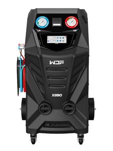 Machine de remplissage de réfrigérant automobile entièrement automatique WDF X850 pour climatisation de bus, compatible AC 120V/110V/220-240V - Product Image 1